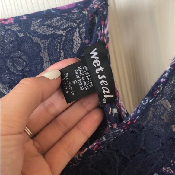 Print tank top with cool details - Picture 4 of 4